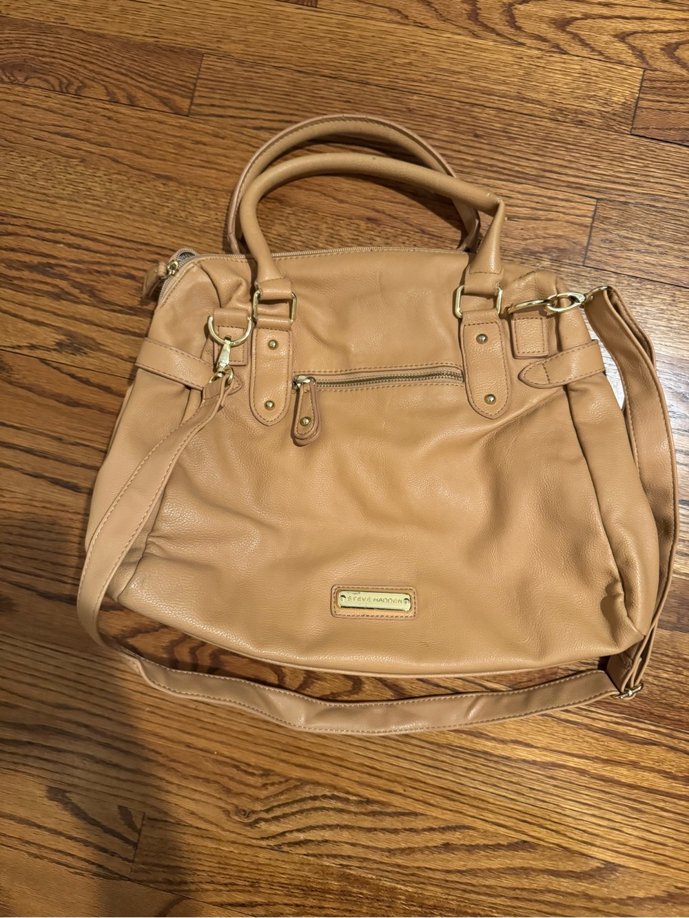 Steve Madden Tan Women's Satchel Handbag